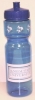 BLUE WATER BOTTLE WITH LOGOS